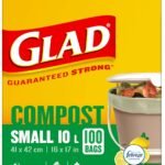 best compost bags Canada dont leak - Glad 10 litre compostable bags