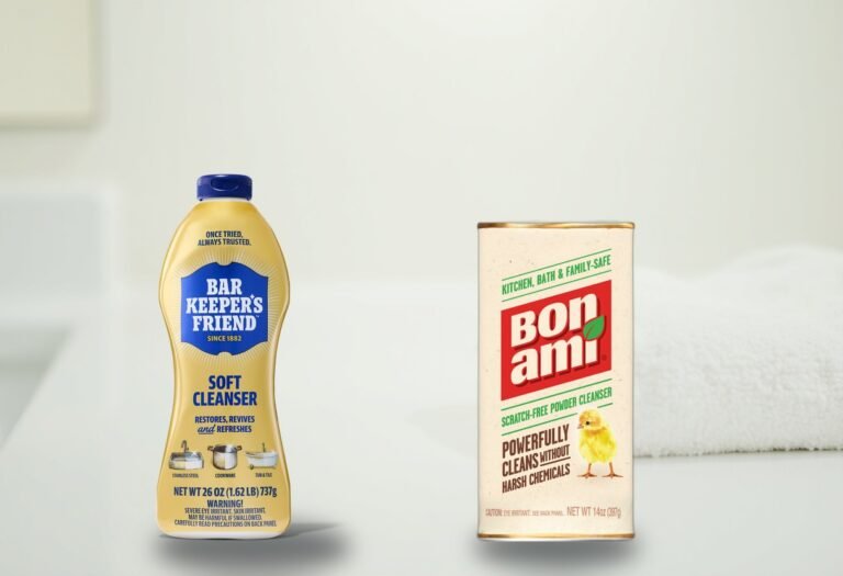 Bar Keepers Friend Soft Cleanser vs Bon Ami: Which Is Safer for Glass?