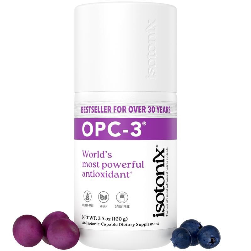 Isotonix OPC-3 Review: Is This Isotonic Antioxidant Worth It? 9 Isotonix OPC-3 bottle, new packaging, world's most powerful antioxidant