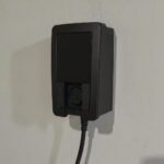 Level 2 EV home charger wall-mounted unit