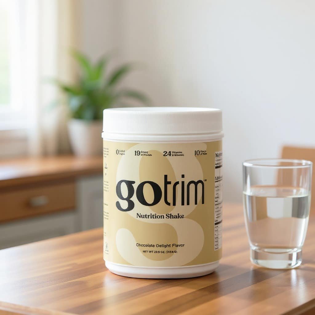 GoTrim Nutrition Shakes review: Chocolate Delight and Creamy Vanilla canisters side by side