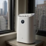 Dreo AC515S portable air conditioner in a condo apartment