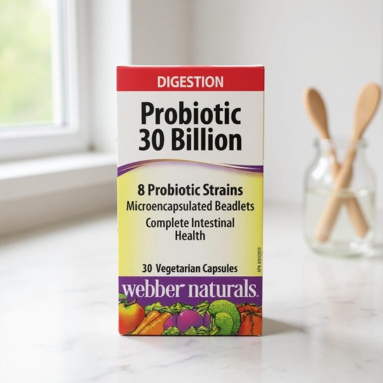Webber Naturals Probiotic 30 Billion Review (2026)