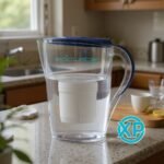 Epic Water Filters Pure XP pitcher on a kitchen counter