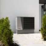 Oil to Heat Pump Affordability Program: Apply Before July 31, 2026 3 A heat pump unit installed on the exterior wall of a house