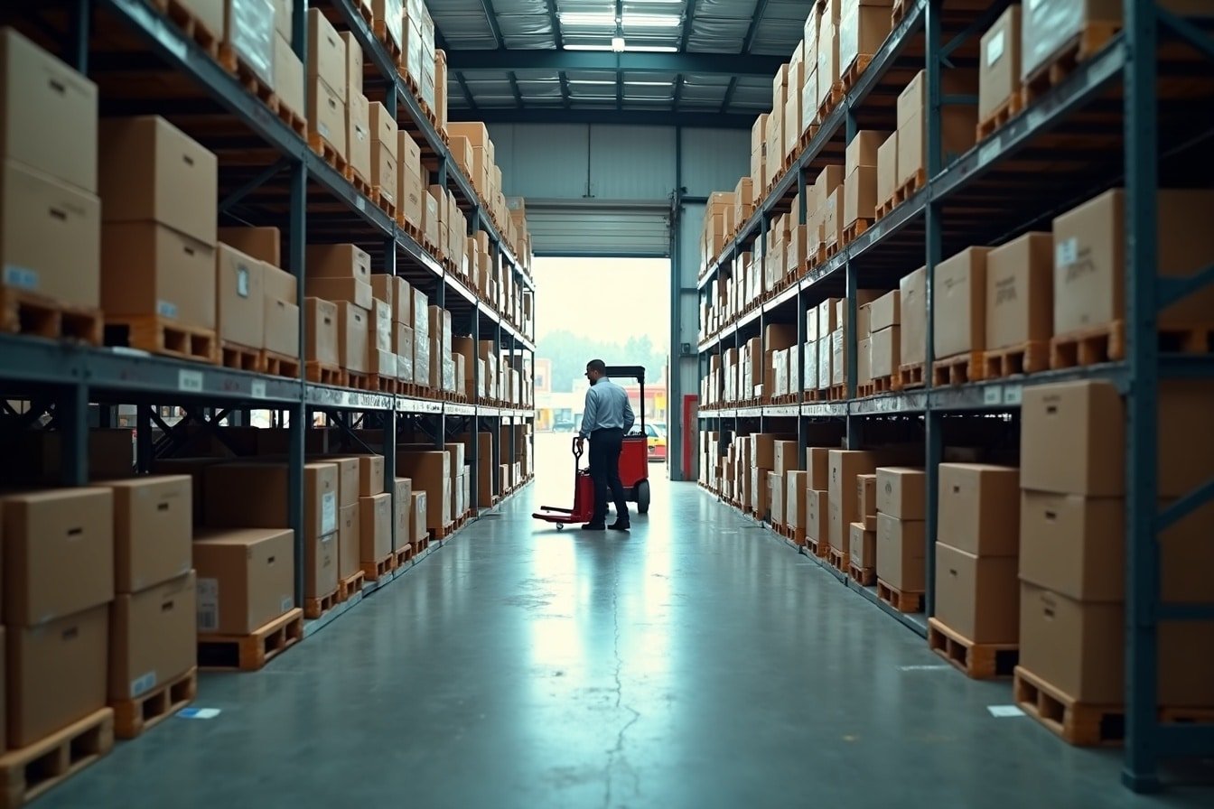 Inspire Distribution 9 Inside an Inspire Distribution warehouse