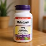Webber Naturals Melatonin 3 mg Quick Dissolve tablets bottle