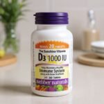 Best Vitamin D Supplement for Canada (2026) 2 Webber Naturals Vitamin D3 1000 IU tablets bottle