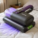 FEPPO cordless mattress vacuum cleaner with LED dust-index display