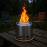 OGERY Stainless Steel Tabletop Fire Pit