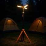 OGERY Rechargeable 2,200-Lumen Camping Light with Tripod Stand